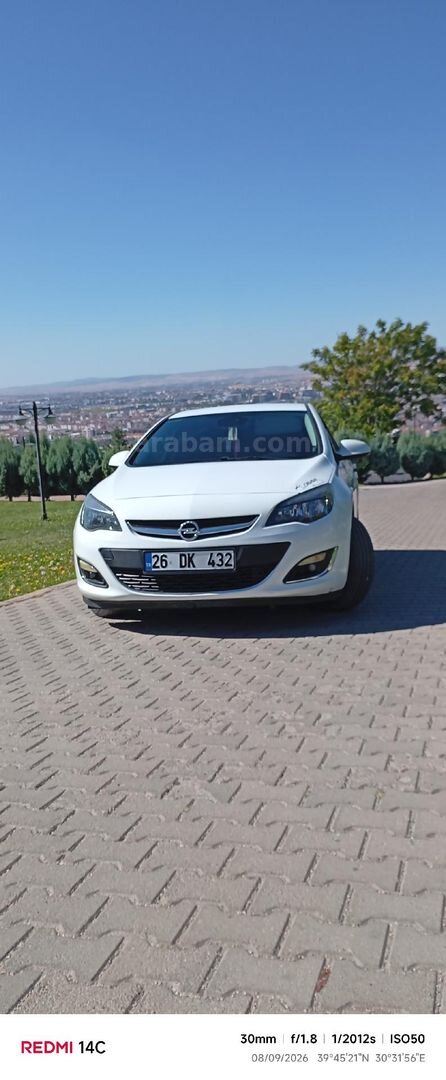 Sahibinden Opel Astra 1.4 T Enjoy Active 2015 Model Eskişehir 116.000 km Beyaz 2