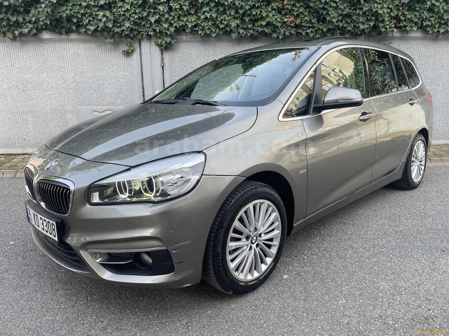 2015 MODEL BMW 2.16D GRAN TOURER CAM TAVAN-7KİŞİLİK-GERİ GÖRÜŞ 5