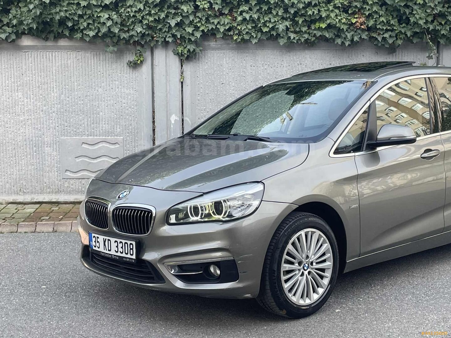2015 MODEL BMW 2.16D GRAN TOURER CAM TAVAN-7KİŞİLİK-GERİ GÖRÜŞ 4
