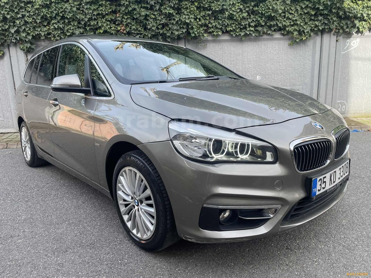 2015 MODEL BMW 2.16D GRAN TOURER CAM TAVAN-7KİŞİLİK-GERİ GÖRÜŞ 2
