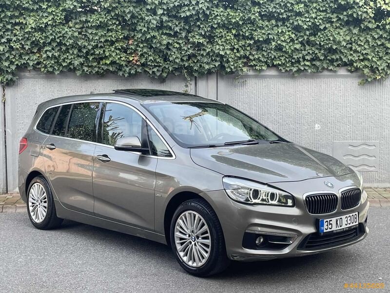 2015 MODEL BMW 2.16D GRAN TOURER CAM TAVAN-7KİŞİLİK-GERİ GÖRÜŞ 1