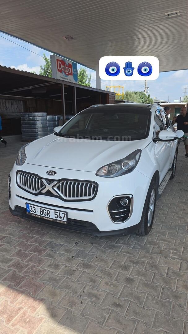 Sahibinden Kia Sportage 1.6 GDI Premium 2017 Model 115.000 km Beyaz 1