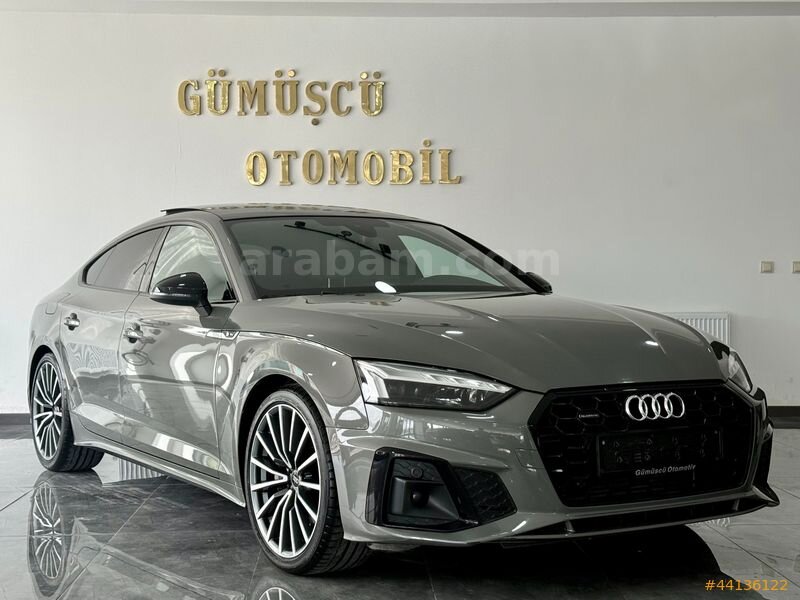 GÜMÜŞCÜ-2024 AUDI A5 45TFI QUATTRO S LINE-HATASIZ-TRAMERSİZ