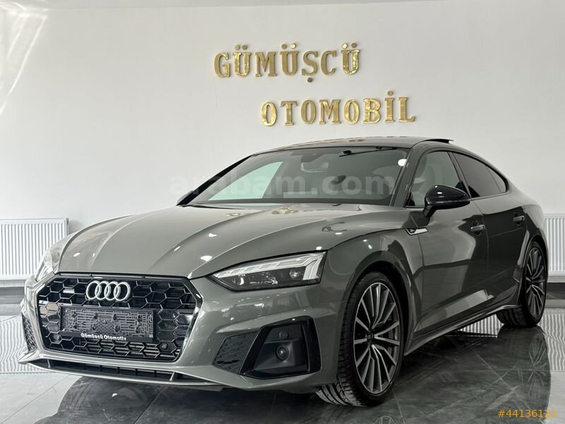 GÜMÜŞCÜ-2024 AUDI A5 45TFI QUATTRO S LINE-HATASIZ-TRAMERSİZ 3