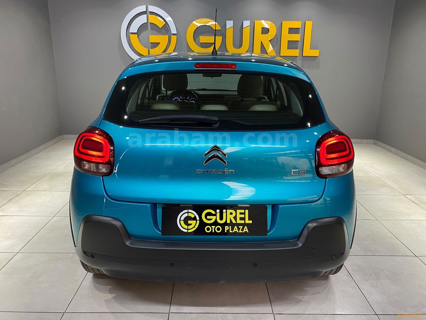 "GÜREL OTO"ORİJİNAL 2023 C3 1.2 PURETECH FEEL 83 BG 76.725 KM 5