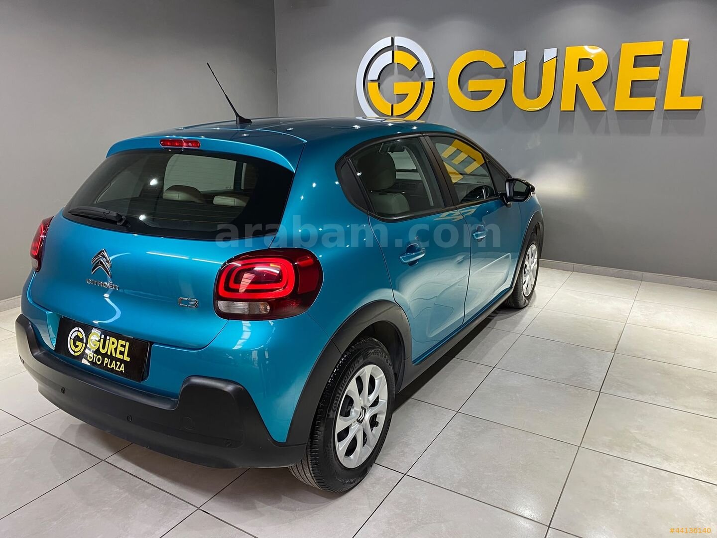"GÜREL OTO"ORİJİNAL 2023 C3 1.2 PURETECH FEEL 83 BG 76.725 KM 6