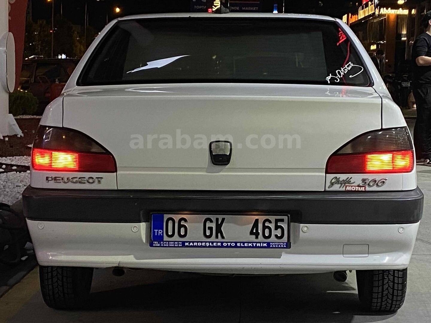 Sahibinden Peugeot 306 1.6 Griffe 1999 Model Ankara 290.000 km Beyaz 2