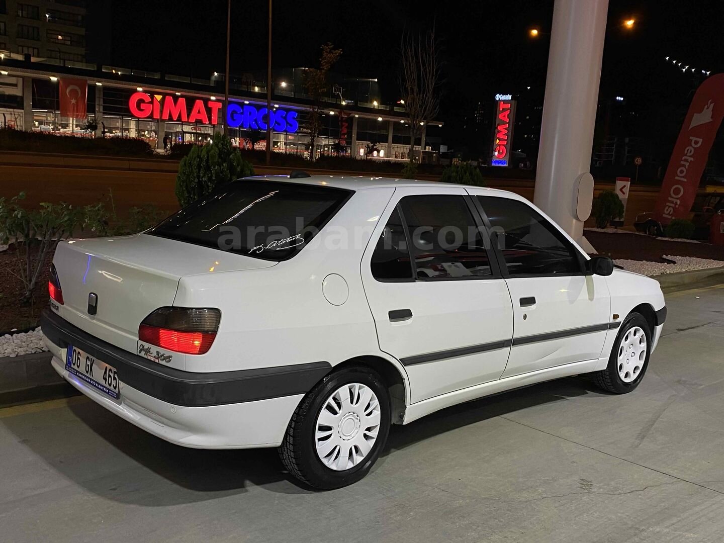 Sahibinden Peugeot 306 1.6 Griffe 1999 Model Ankara 290.000 km Beyaz 4