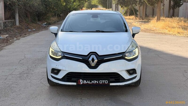 Galeriden Renault Clio 1.5 dCi Icon 2017 Model Gaziantep 170.000 km Beyaz
