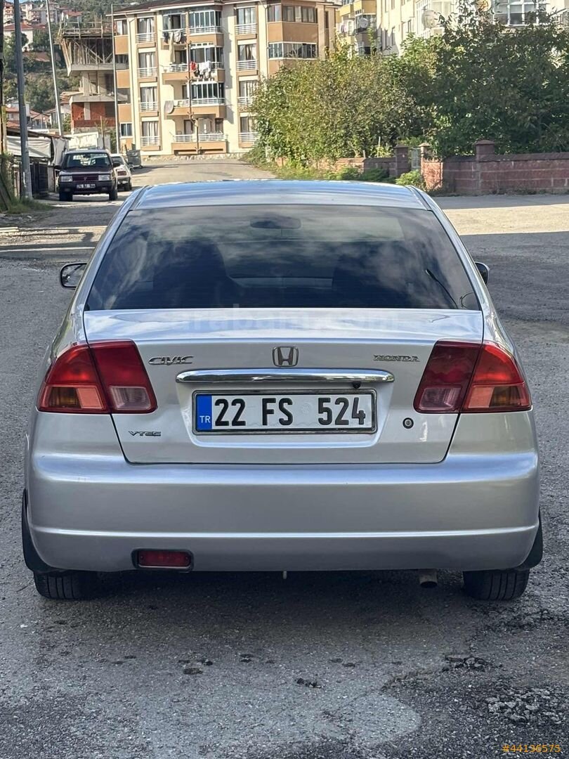 AKGÜNLER / 2002 MODEL HONDA CİVİC / 248 BİN KM / BENZİNLİ 2