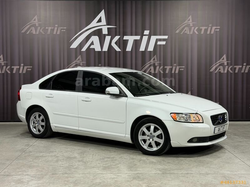 AKTİF den2011 VOLVO S40 1.6 D2 PREMIUM EDITION BEYAZ/BEJ BAKIMLI