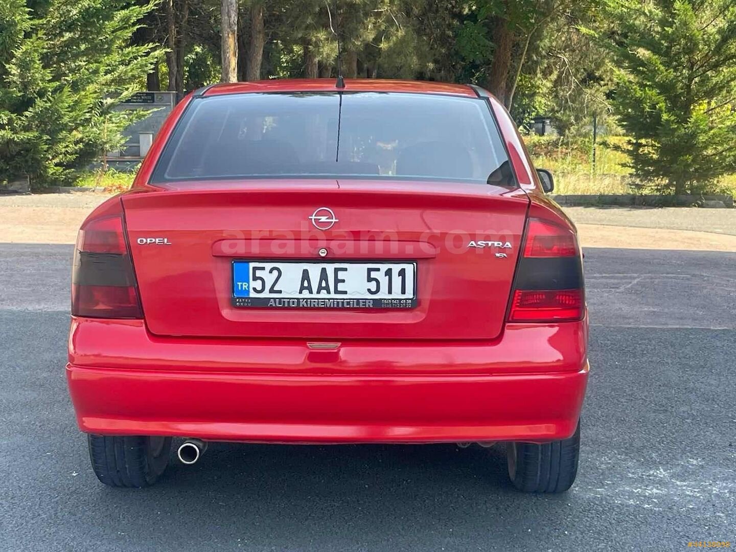 Cam Gibi Değişensiz Opel Astra CD 2