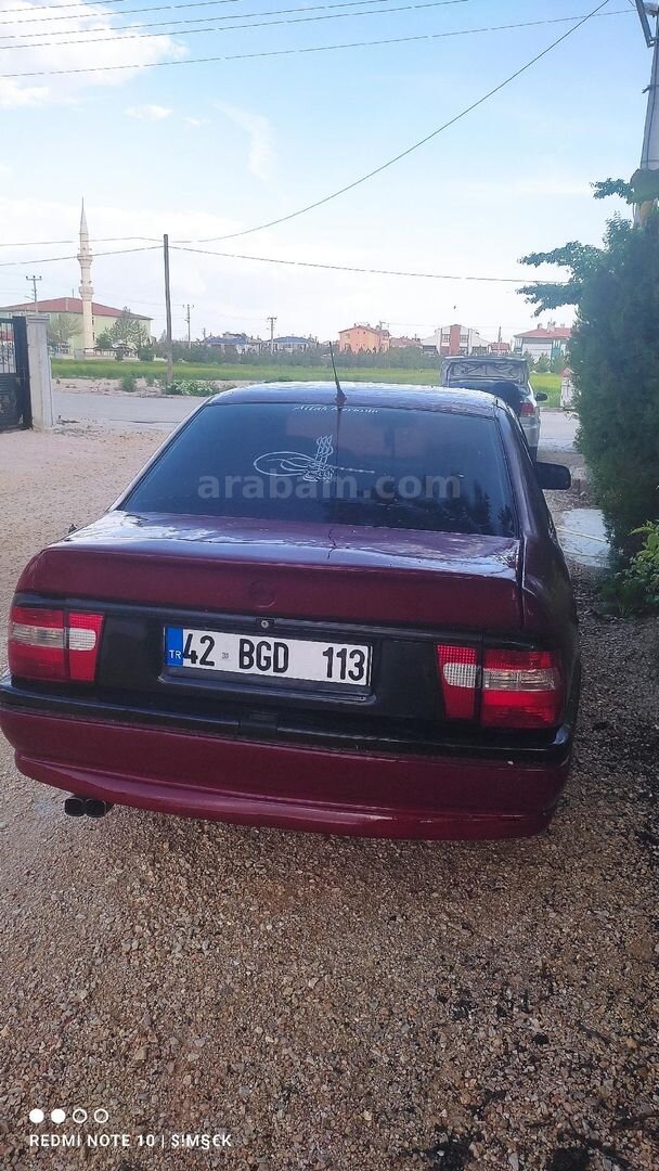 Sahibinden Opel Vectra 2.0 GLS 1992 Model Konya 405.000 km Bordo 3