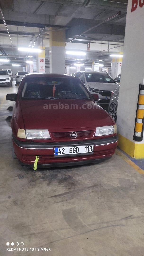 Sahibinden Opel Vectra 2.0 GLS 1992 Model Konya 405.000 km Bordo 1