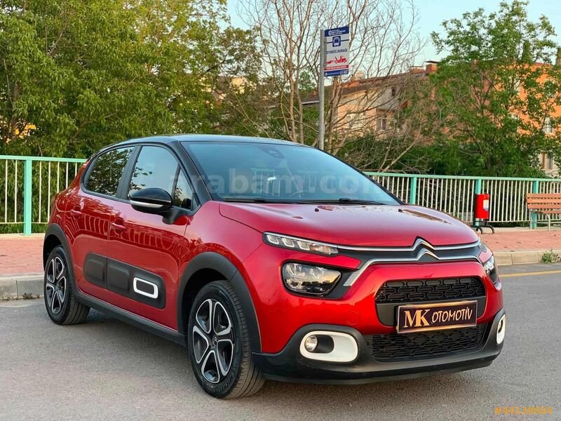 2021 CiTROEN C3 1.2 BENZiN OTOMATiK iLK ELDEN BOYASIZ 22.000'KM
