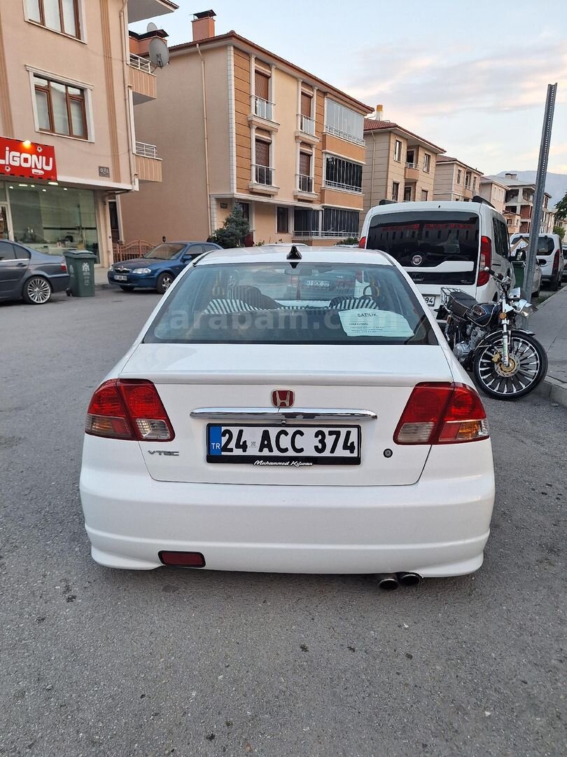 Honda Civic 1.6i VTEC LS Elegance 2004 Model 340.000 km Beyaz 4