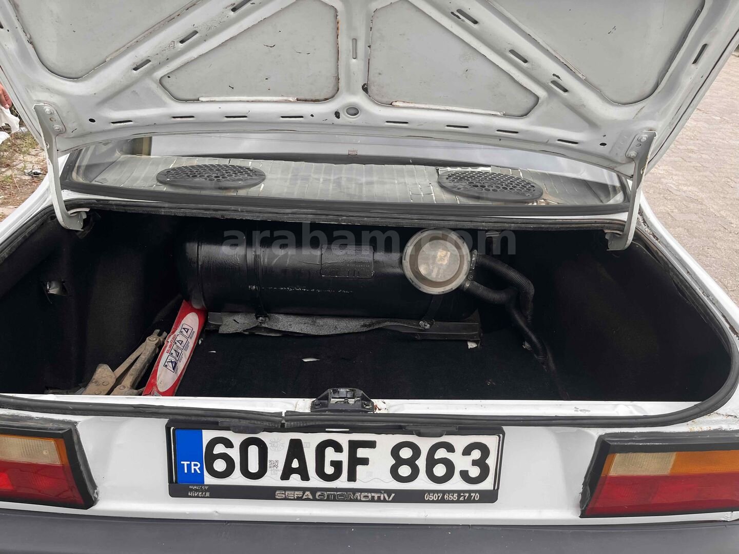 Sahibinden Renault R 9 1.4 Broadway 1996 Model Tokat 558.000 km Beyaz 6