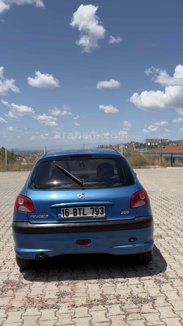 Sahibinden Peugeot 206 1.4 X-Line 2004 Model Kocaeli 255.000 km Mavi 4