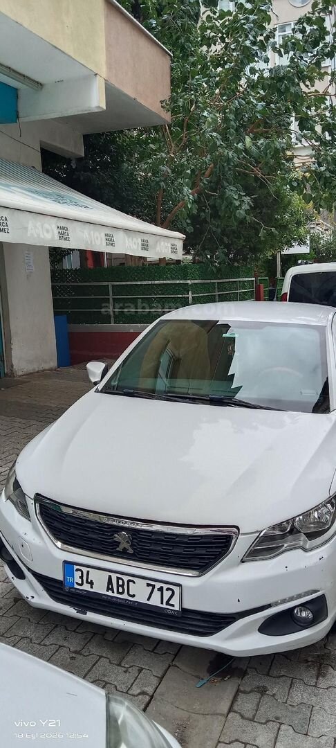 Sahibinden Peugeot 301 1.6 HDi Active 2017 Model İstanbul 177.000 km Beyaz 3