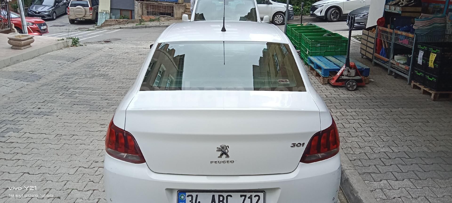 Sahibinden Peugeot 301 1.6 HDi Active 2017 Model İstanbul 177.000 km Beyaz 2