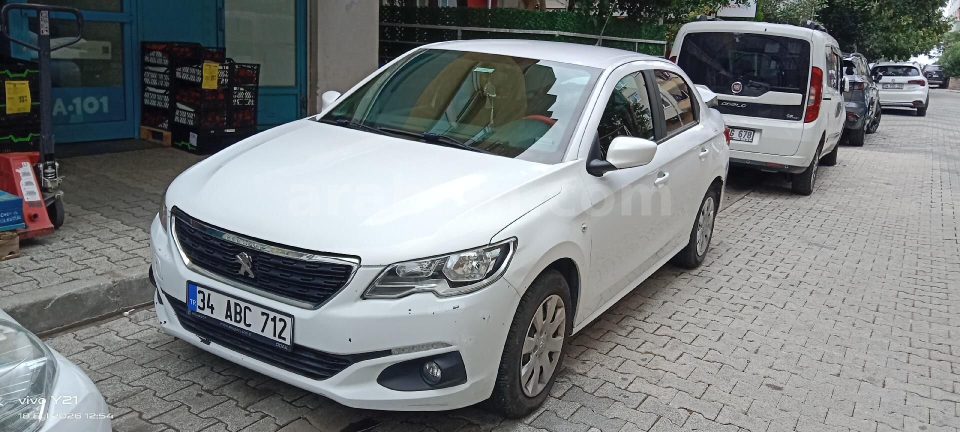Sahibinden Peugeot 301 1.6 HDi Active 2017 Model İstanbul 177.000 km Beyaz 6