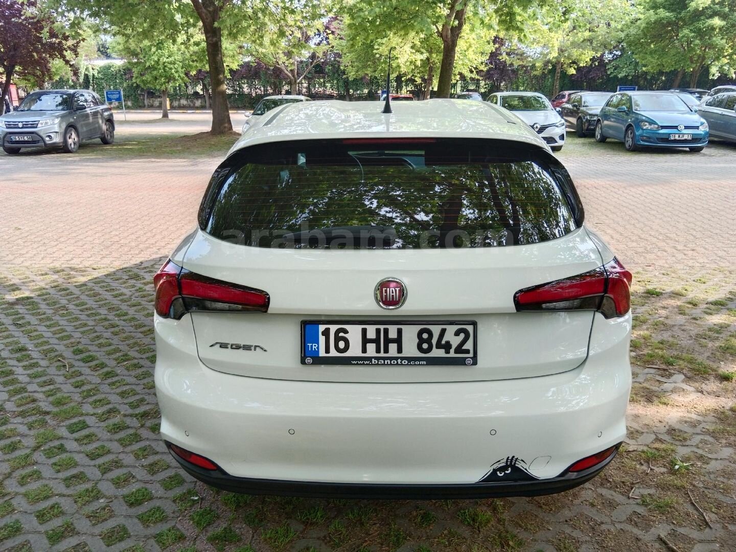 Sahibinden Fiat Egea 1.6 E-Torq Urban Plus 2017 Model 70.000 km Beyaz 4