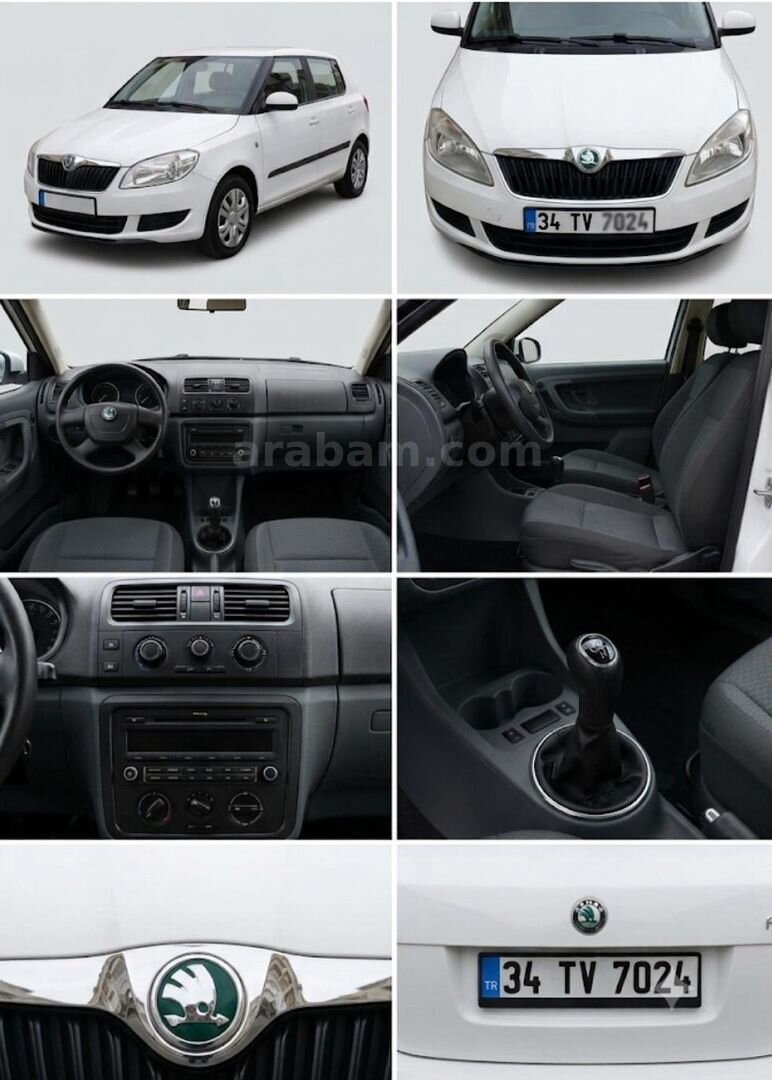 Sahibinden Skoda Fabia 1.4 Ambiente 2011 Model İstanbul 112.000 km Beyaz 3