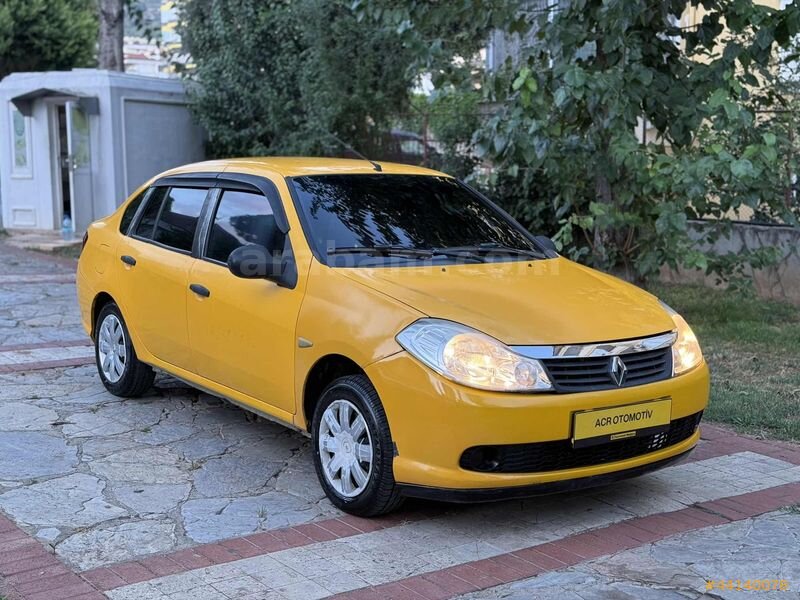 Galeriden Renault Symbol 1.4 Authentique 2010 Model Antalya 700.000 km Sarı 1