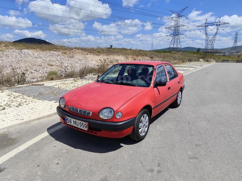 Sahibinden Toyota Corolla 1.3 Terra 1999 Model İstanbul 391.500 km Kırmızı