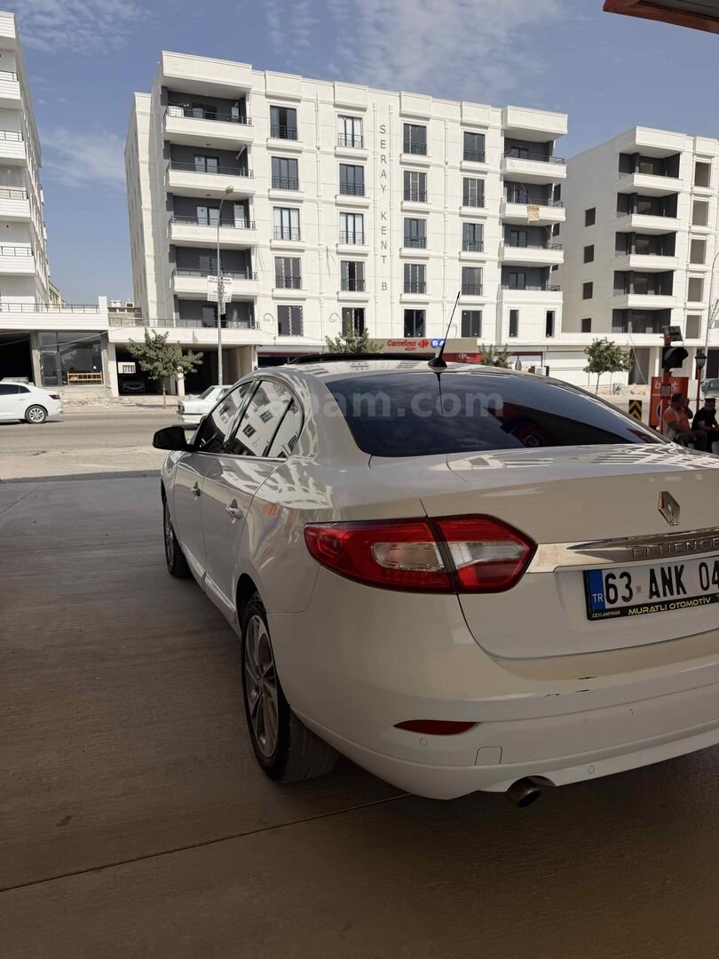 Galeriden Renault Fluence 1.5 dCi Icon 2015 Model Şanlıurfa 219.000 km Beyaz 5