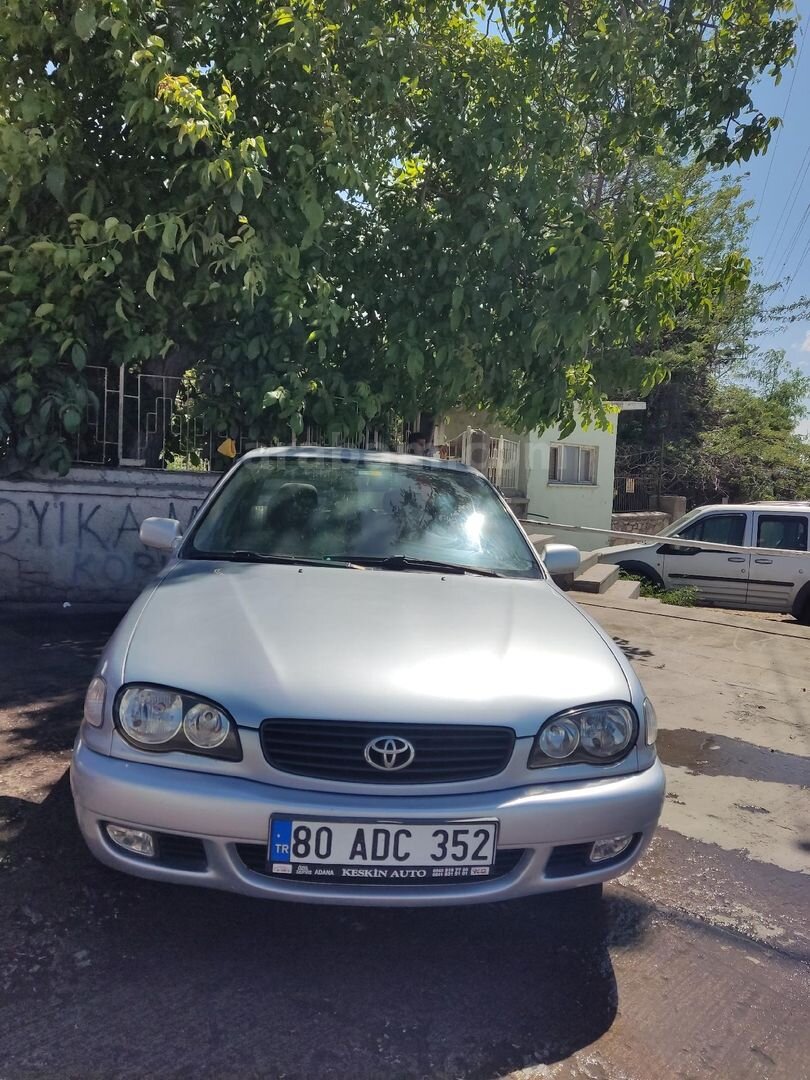 Sahibinden Toyota Corolla 1.6 Sol Special 2001 Model Van 212.000 km Gri (Gümüş) 4