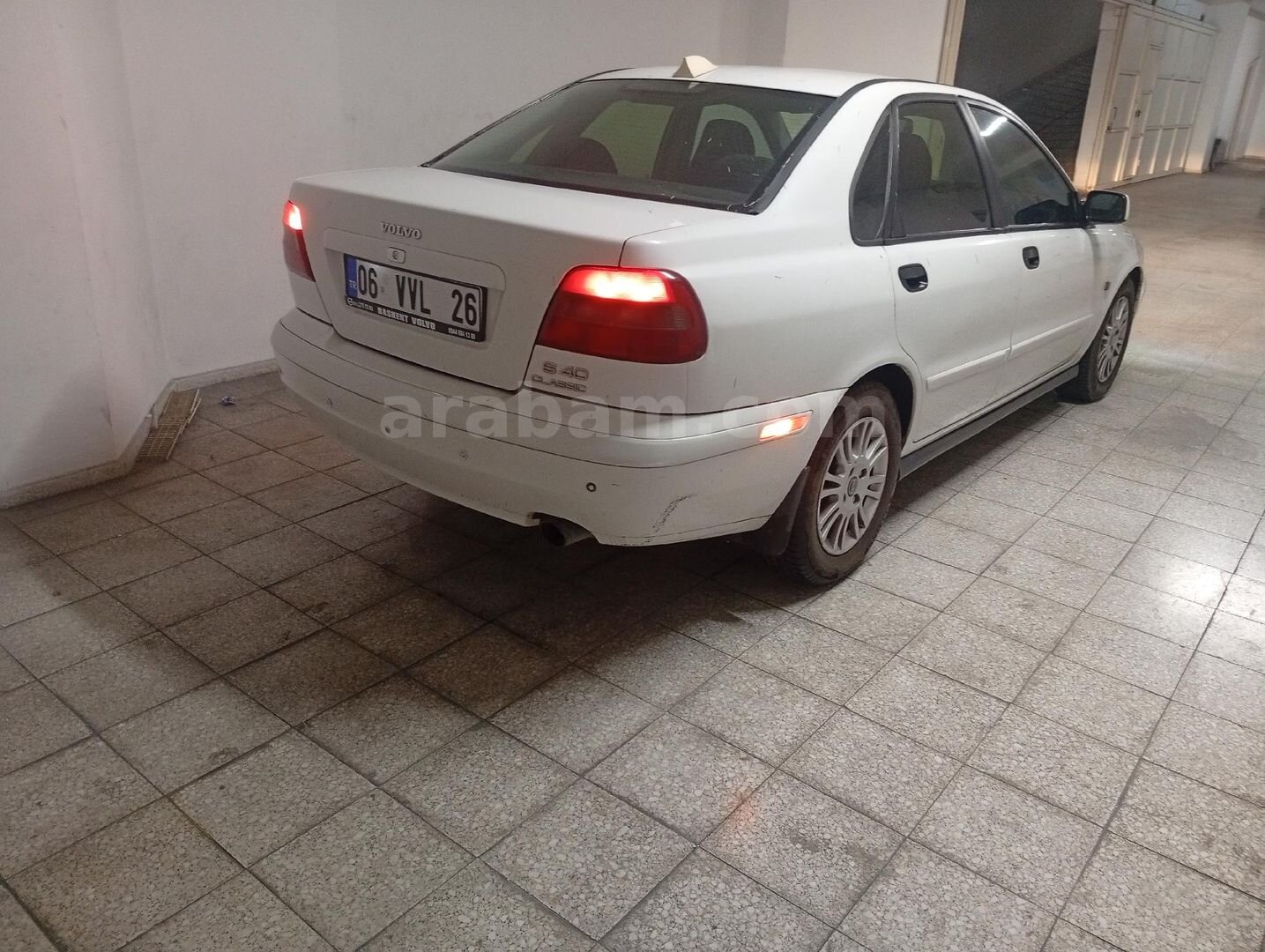 Sahibinden Volvo S40 1.8 2004 Model Ankara 365.500 km Beyaz 4