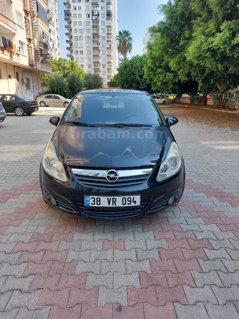 Sahibinden Opel Corsa 1.2 Twinport Enjoy 2009 Model Mersin 157.000 km Siyah 3