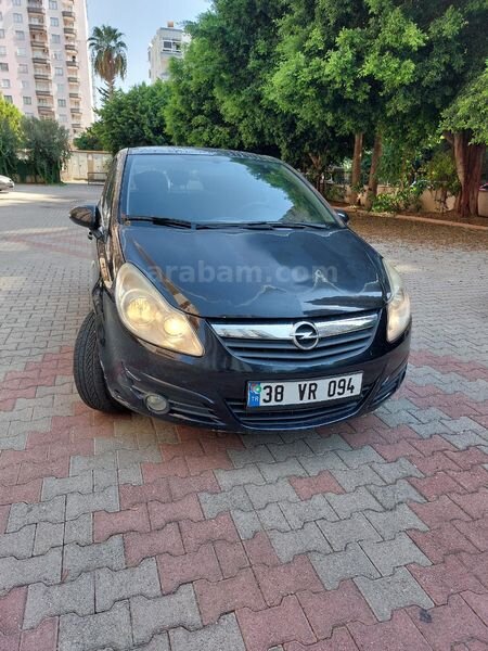 Sahibinden Opel Corsa 1.2 Twinport Enjoy 2009 Model Mersin 157.000 km Siyah