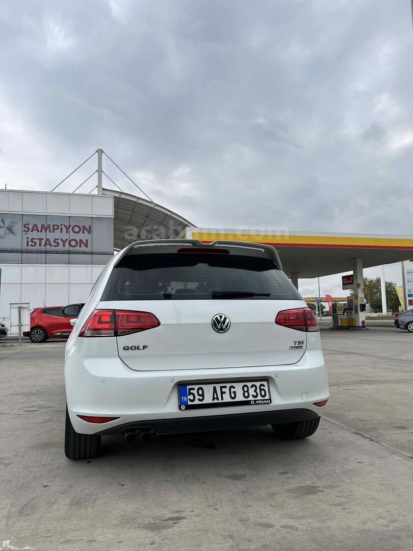 Sahibinden Volkswagen Golf 1.4 TSi Comfortline 2015 Model Tekirdağ 172.000 km Beyaz 6