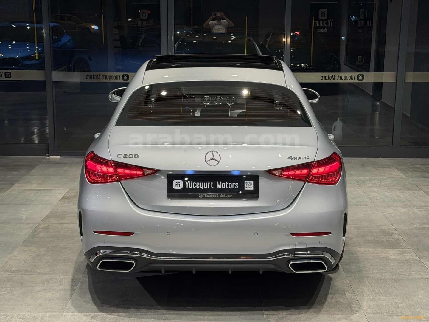 Galeriden Mercedes - Benz C 200 AMG 2022 Model Bursa 44.000 km Gri 6