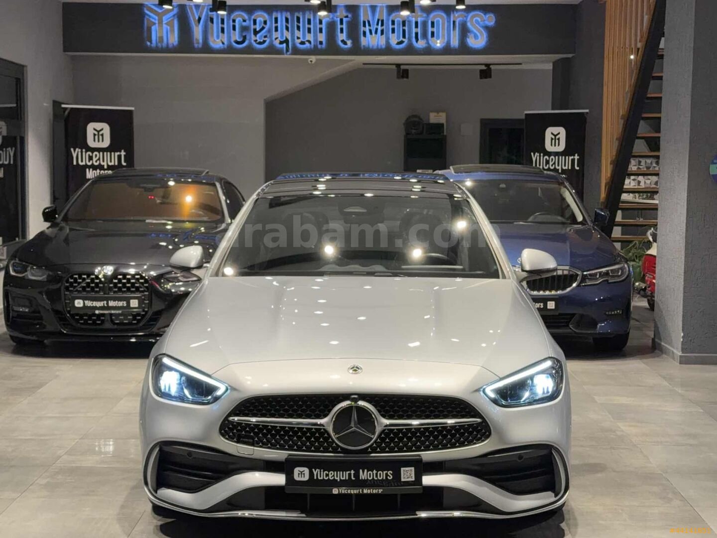 Galeriden Mercedes - Benz C 200 AMG 2022 Model Bursa 44.000 km Gri 2