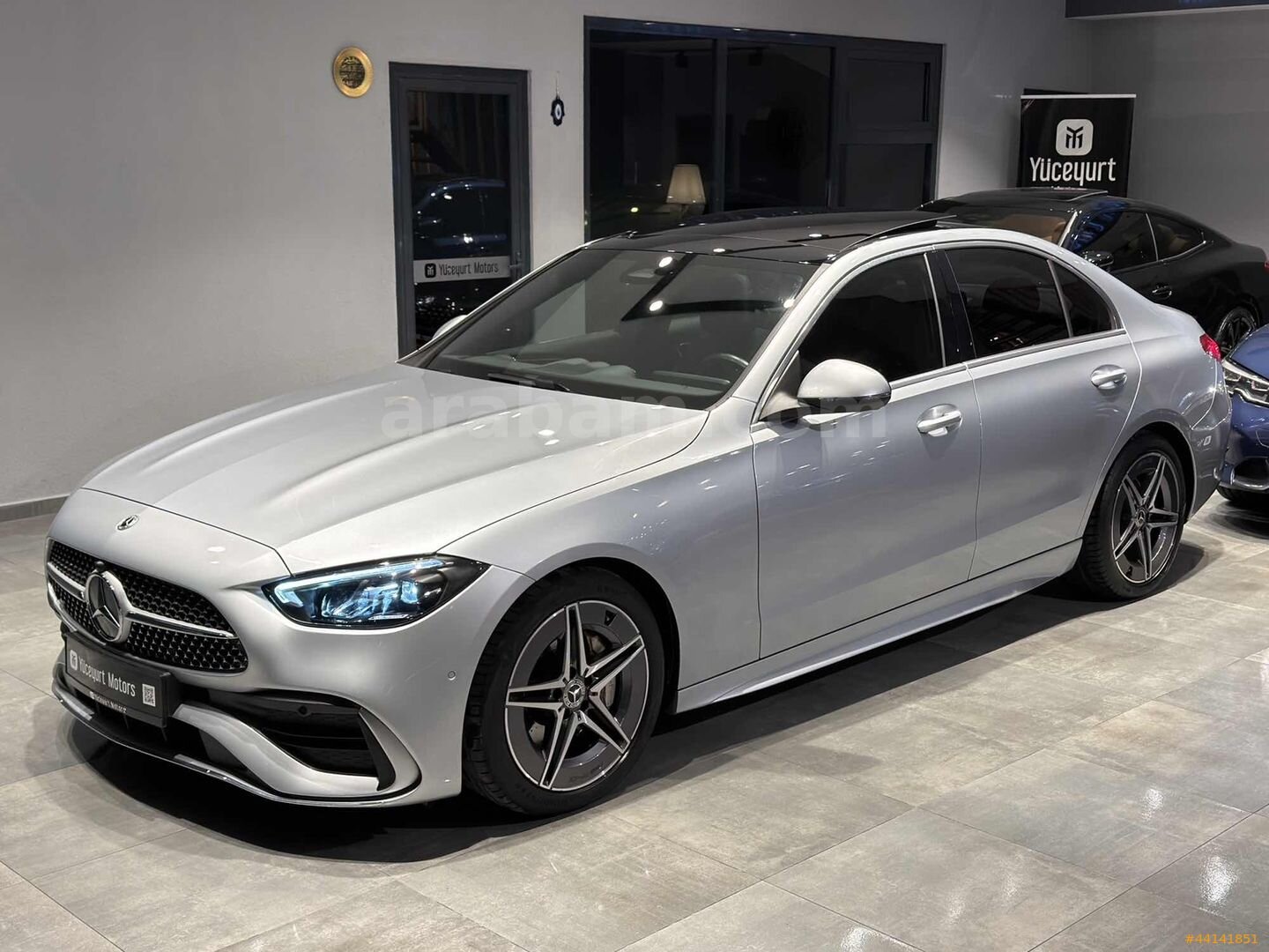 Galeriden Mercedes - Benz C 200 AMG 2022 Model Bursa 44.000 km Gri 3