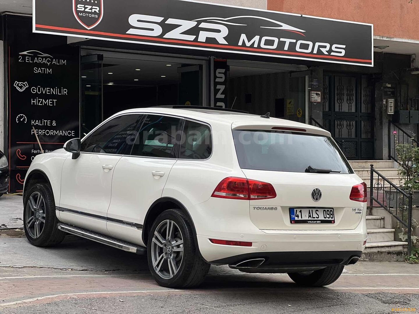 2011 VW TOUAREG HATASIZ BOYASIZ DEĞİŞENSİZ BAKIMLI TEMİZ !! 5