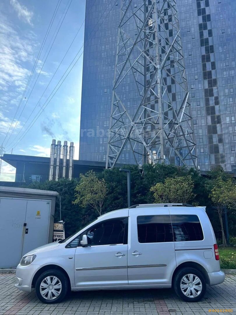 "ÇERKES AUTO" 2013 VW CADDY 1.6 TDİ COMFORTLİNE DSG HATASIZ 4