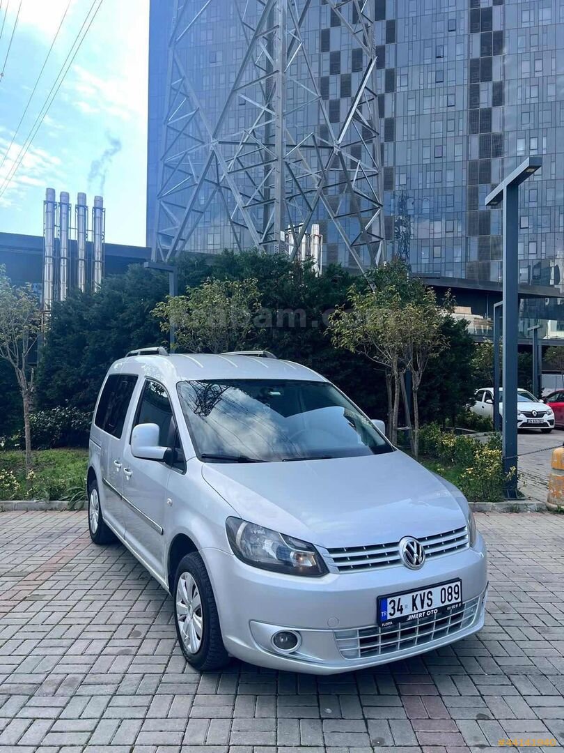 "ÇERKES AUTO" 2013 VW CADDY 1.6 TDİ COMFORTLİNE DSG HATASIZ 1