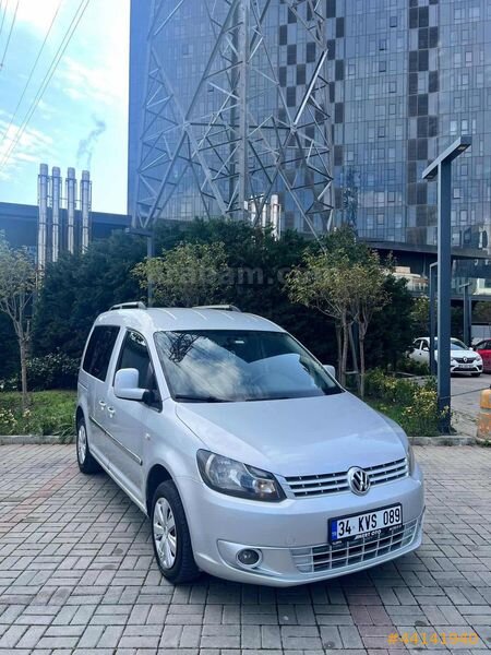 "ÇERKES AUTO" 2013 VW CADDY 1.6 TDİ COMFORTLİNE DSG HATASIZ