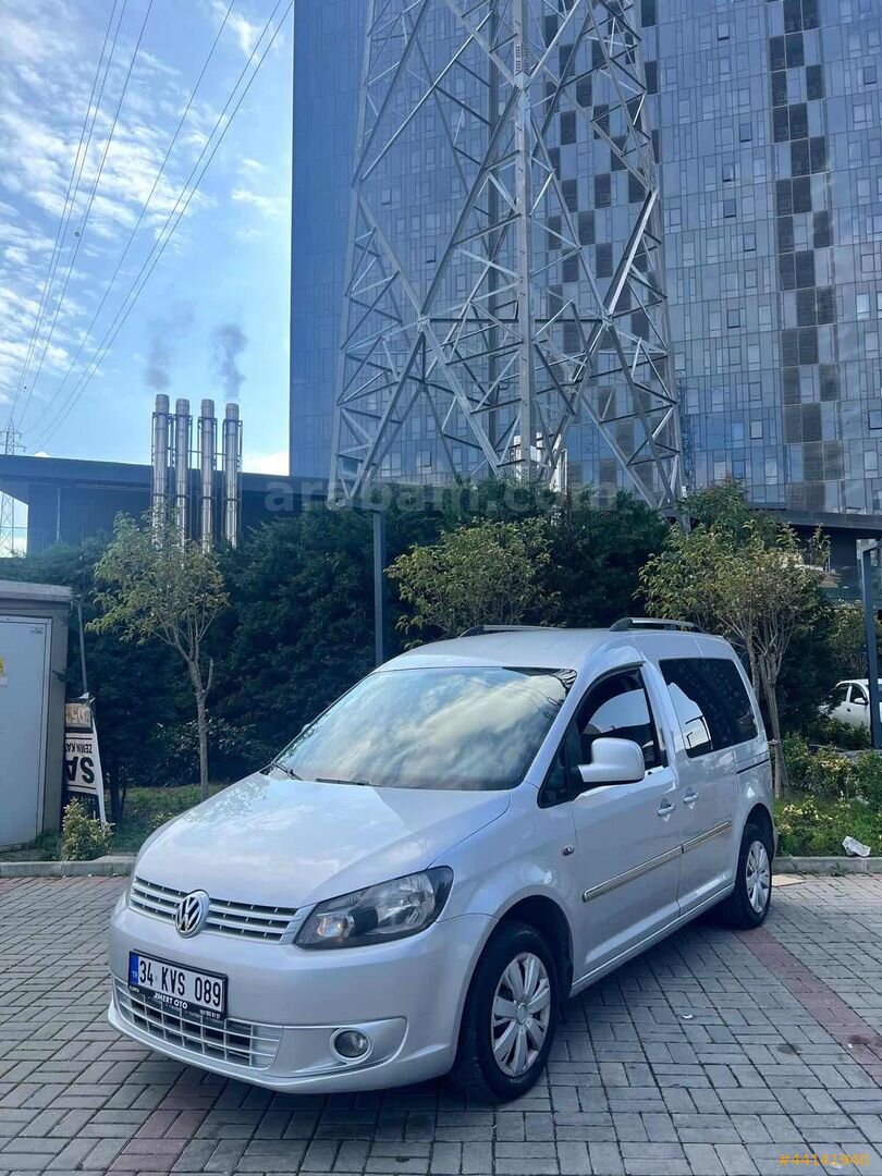 "ÇERKES AUTO" 2013 VW CADDY 1.6 TDİ COMFORTLİNE DSG HATASIZ 3