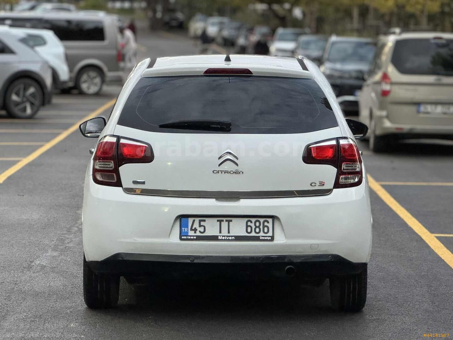 Galeriden Citroen C3 1.4 e-HDi Confort 2014 Model İstanbul 200.000 km Beyaz 6