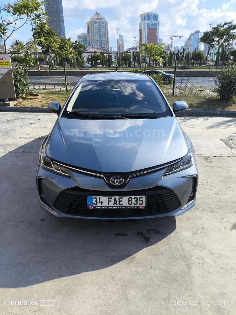 Sahibinden Toyota Corolla 1.8 Hybrid Dream 2022 Model İstanbul 125.500 km Gri (metalik) 1