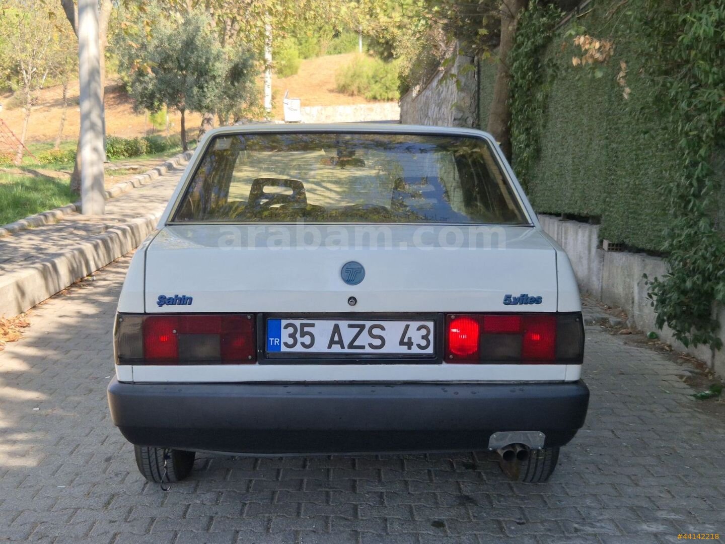 Galeriden Tofaş Şahin 1.6 1992 Model İzmir 67.500 km Beyaz 7