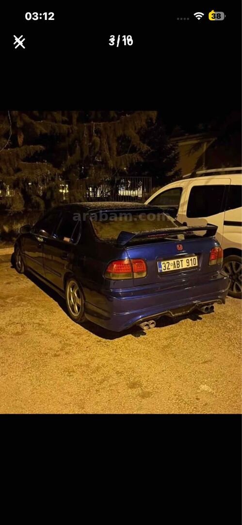 Sahibinden Honda Civic 1.6 i ES 1999 Model Isparta 340.000 km Mavi 4
