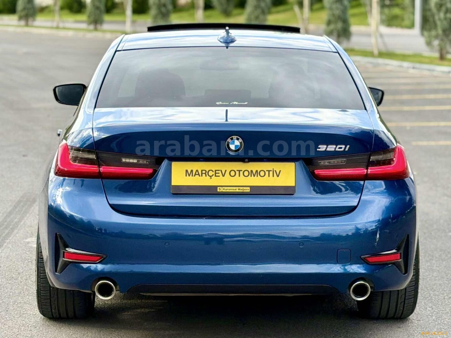 Galeriden BMW 3 Serisi 320i Sport Line 2021 Model Ankara 160.000 km Mavi 5