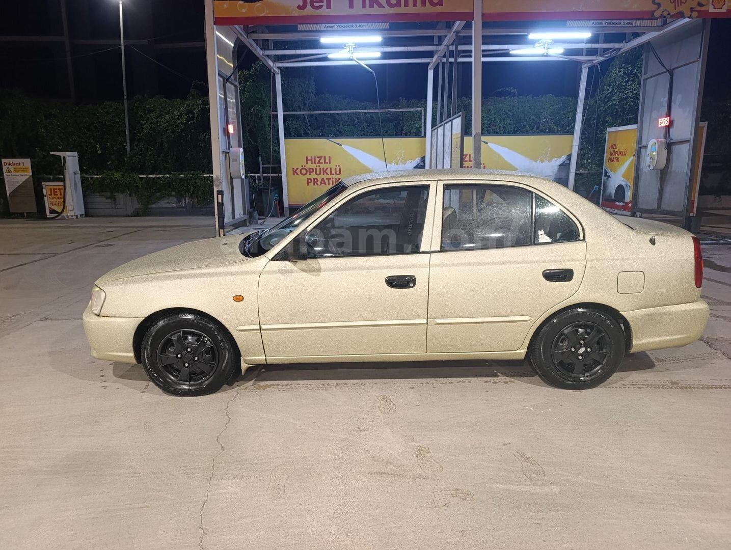 Sahibinden Hyundai Accent 1.5 1.5i GLS 2002 Model Bursa 229.555 km Sarı 1