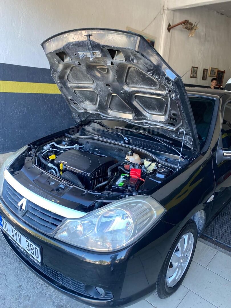 Galeriden Renault Symbol 1.2 Expression 2009 Model Balıkesir 127.000 km Siyah 4